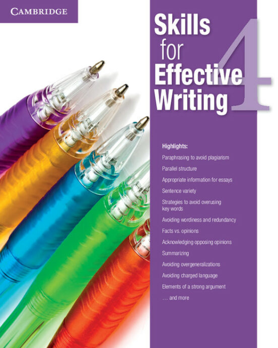 Skills for Effective Writing Level 4 Student S Book
