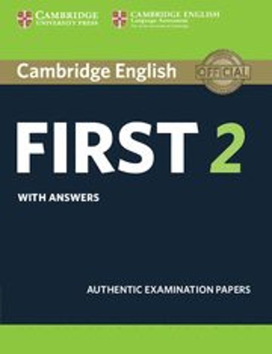 Cambridge English: First 2 Student S Book With Answers