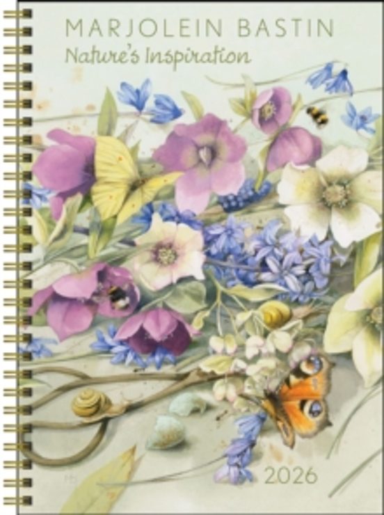 Marjolein Bastin Natures Inspiration 12-month 2026 Engagement Cal Enda