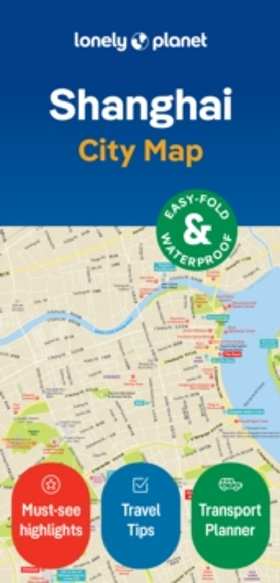 Lonely Planet Shanghai City Map