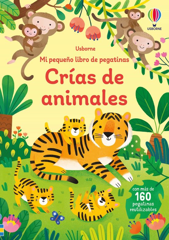 Mi Pequeño Libro De Pegatinas: Crías De Animales