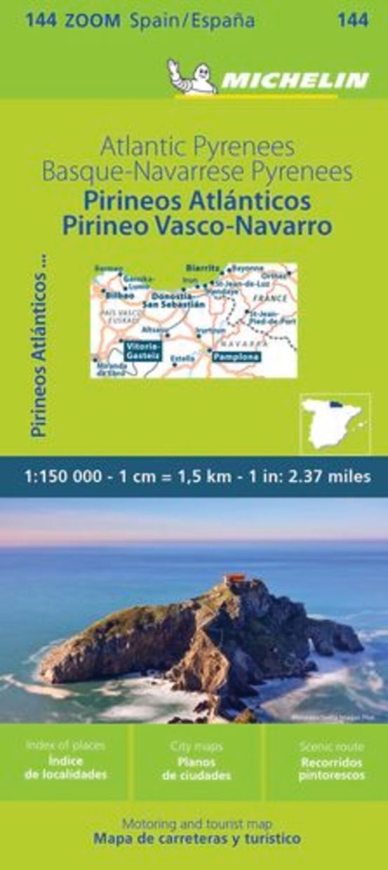 Mapa Zoom Pirineos Atlanticos Pirineo Vasco-navarro 11144