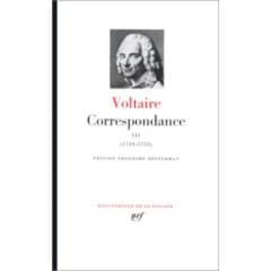 Correspondance Iii: Janvier 1794 - Decembre 1753