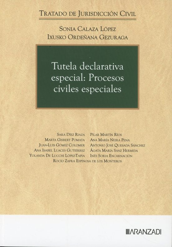 Tutela Declarativa Especial: Procesos Civiles Especiales