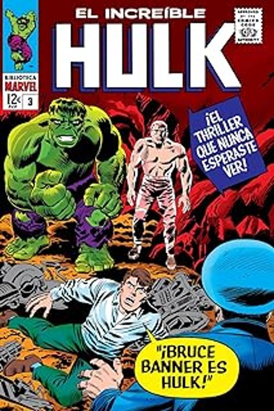 Biblioteca Marvel El Increible Hulk 3 Bm37
