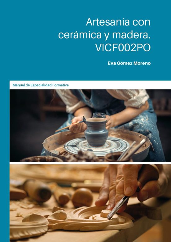 Vicf002po Artesanía Con Cerámica Y Madera