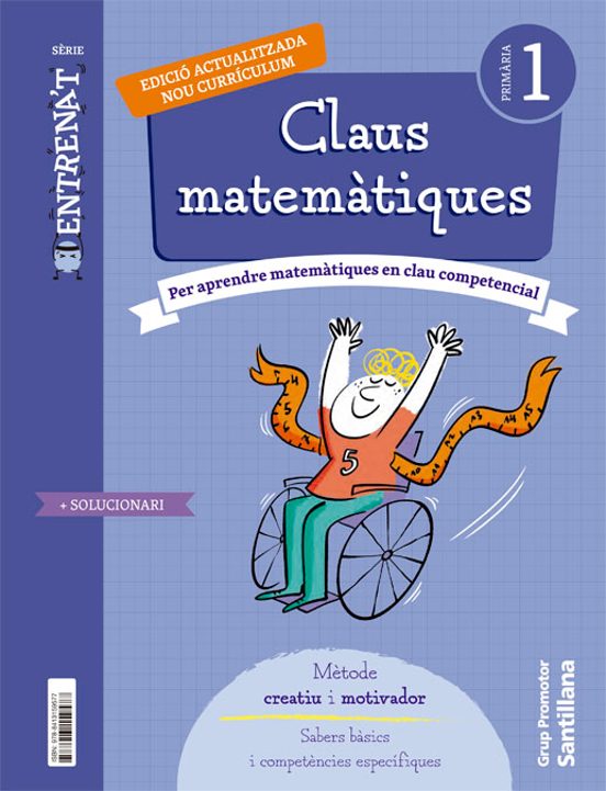 Matematiques 1º Educacio Primaria Quadern Serie Entrenat Cataluña / Il