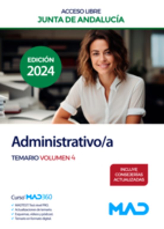 Administrativo/a . Temario Volumen 4