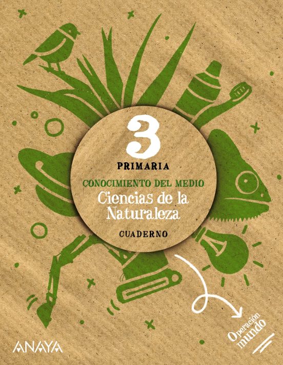 Ciencias de la Naturaleza 3º Educacion Primaria Cuaderno Operación Mu