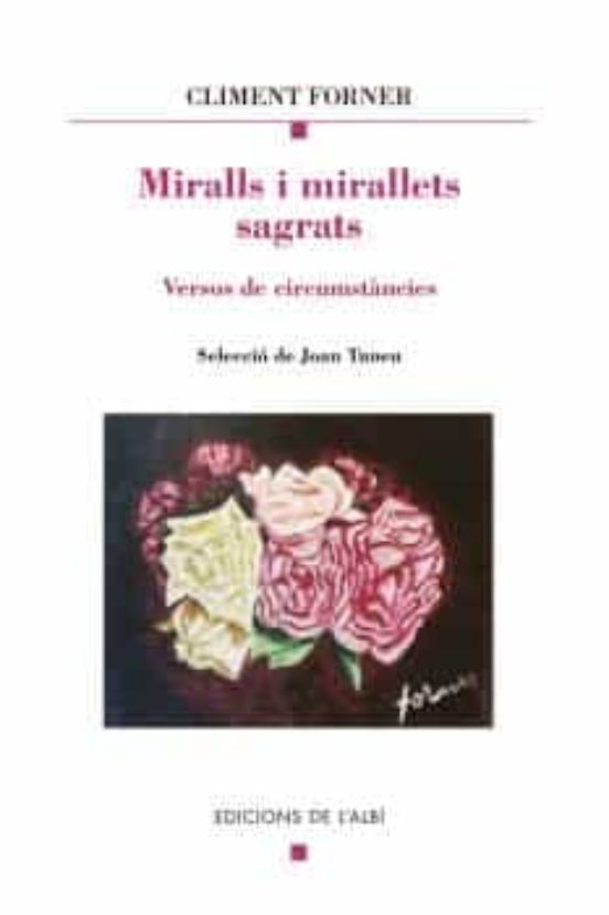 Miralls I Mirallets Sagrats: Versos De Circumstancies