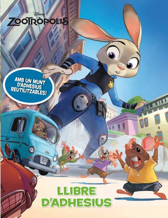 Zootopia. Llibre D Adhesius