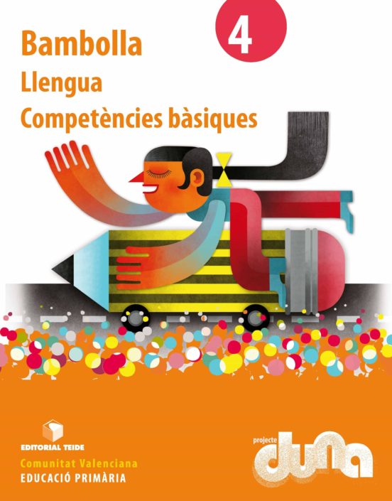 Quadern Llengua 4º Primaria Competen Basiques Bambolla Valencia Ed 201