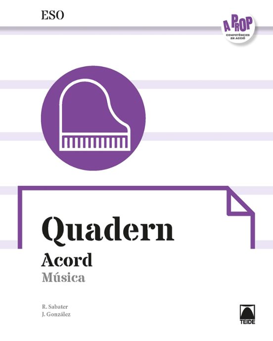 Quadern Musica Acord 4º ESO Catalunya a Prop