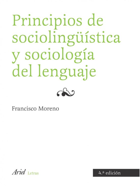 Principios De Sociolingüistica Y Sociologia Del Lenguaje