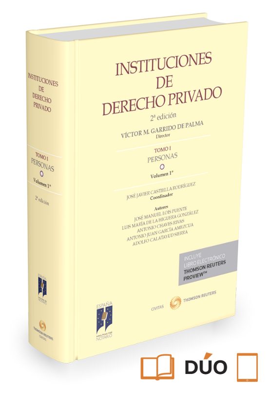 Instituciones de Derecho Privado 1/1 Personas