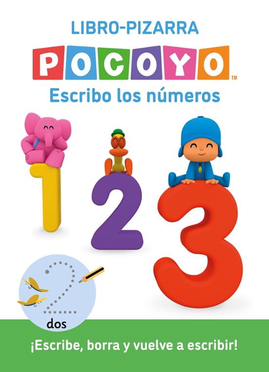Pocoyó. Lectoescritura - Escribo Los Números