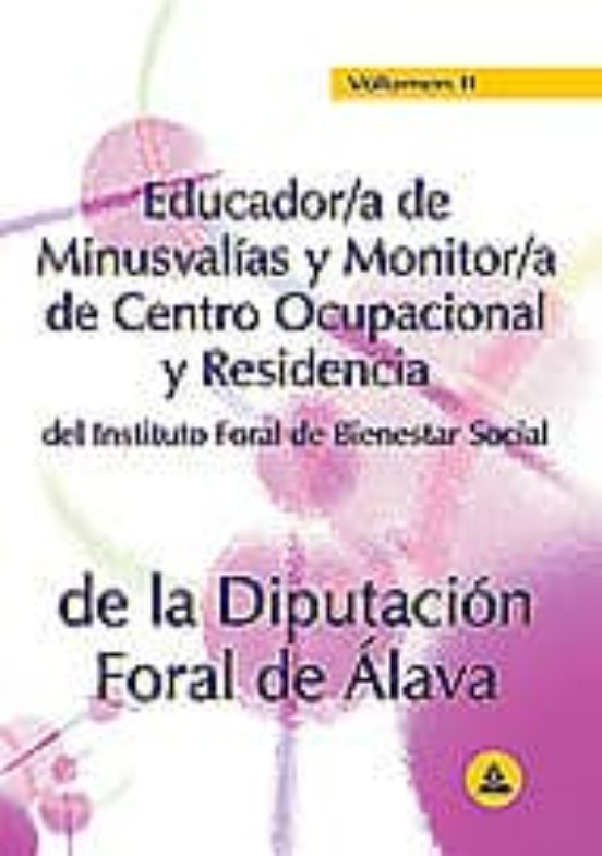 Educador/a De Minusvalias Y Monitor/a De Centro Ocupacional Y Res Iden