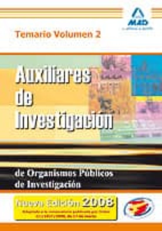 Auxiliares De Investigacion De Organismos Publicos De Investigaci On