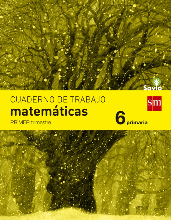Matemáticas 6º Educacion Primaria Cuaderno 1º Trimestre Savia Ed 2015