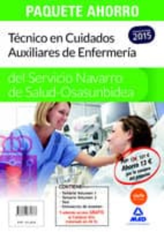 Técnico En Cuidados Auxiliares De Enfermería Del Servicio Navarro De S