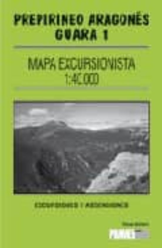 Mapa Excursionista Prepirineo Aragones Guara 1
