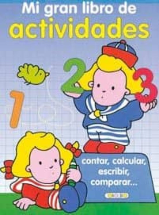 Mi Gran Libro De Actividades 1 2 3