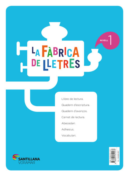 La Fabrica De Lletres Educacion Infantil 3 Años Nivell 1 Valencia Ed 2