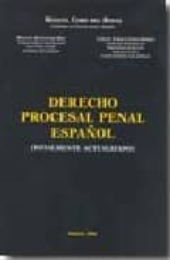 Derecho Procesal Penal Español