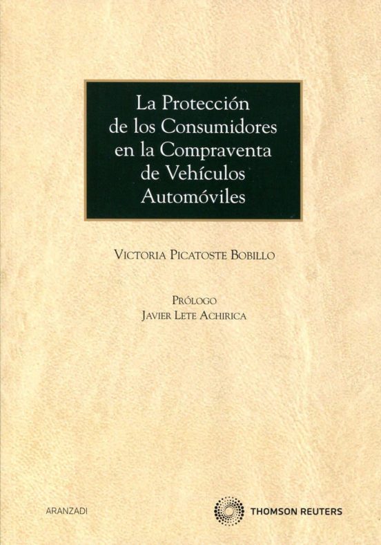 Proteccion de los Consumidores en la Compraventa de Vehiculos Aut Omov
