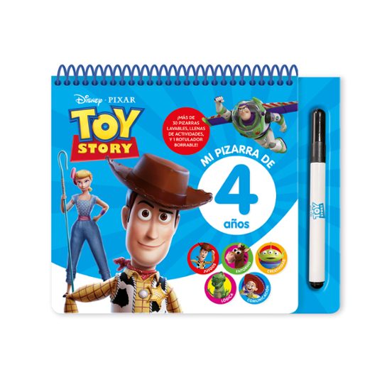 Mi pizarra de 4 años - Disney Toy Story