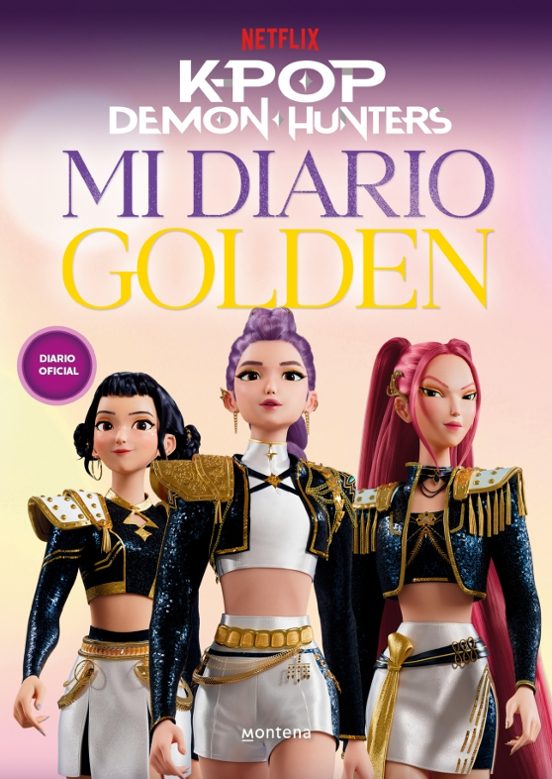 KPop Demon Hunters - Mi diario golden