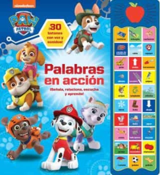 Palabras en Accion ¡Señala Relaciona Escucha y Aprende! Patrulla Canin