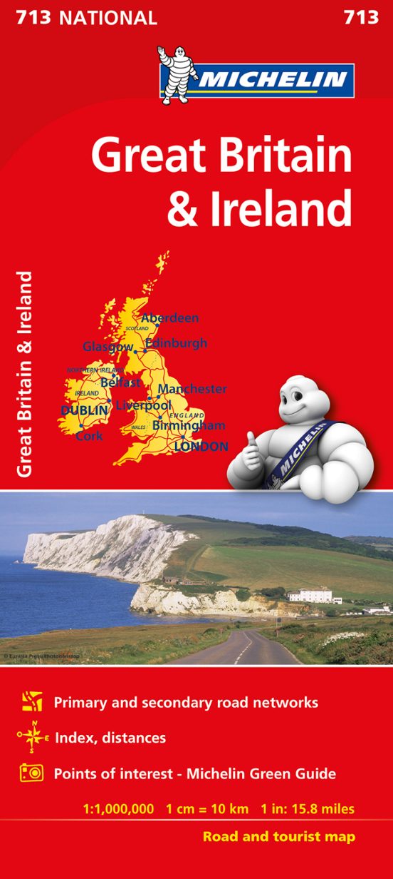 Mapa National Great Britain & Ireland 2019