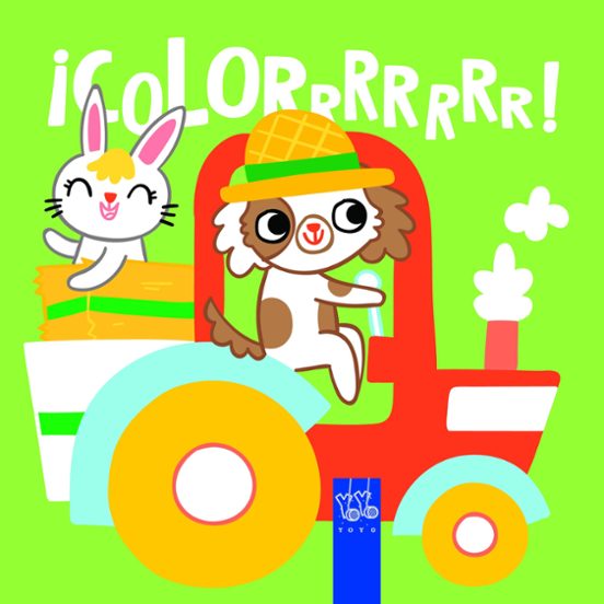 El Tractor Colorear