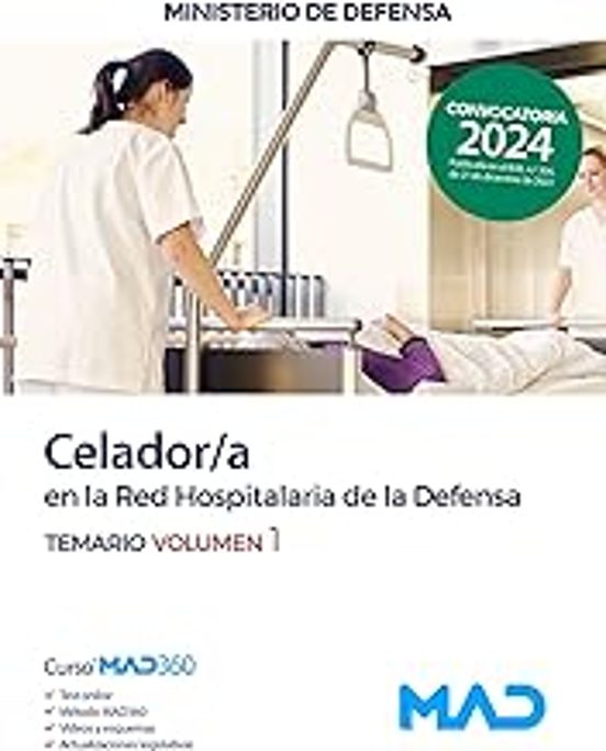 Celador/a En La Red Hospitalaria Del Ministerio De Defensa. Volumen 1