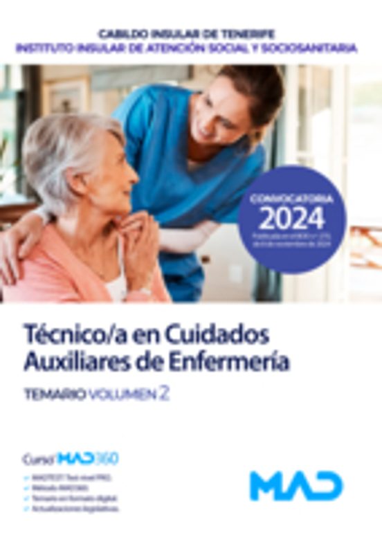Técnico/a Auxilira De Enfermería Del Instituto Insular De Y Sociosanit
