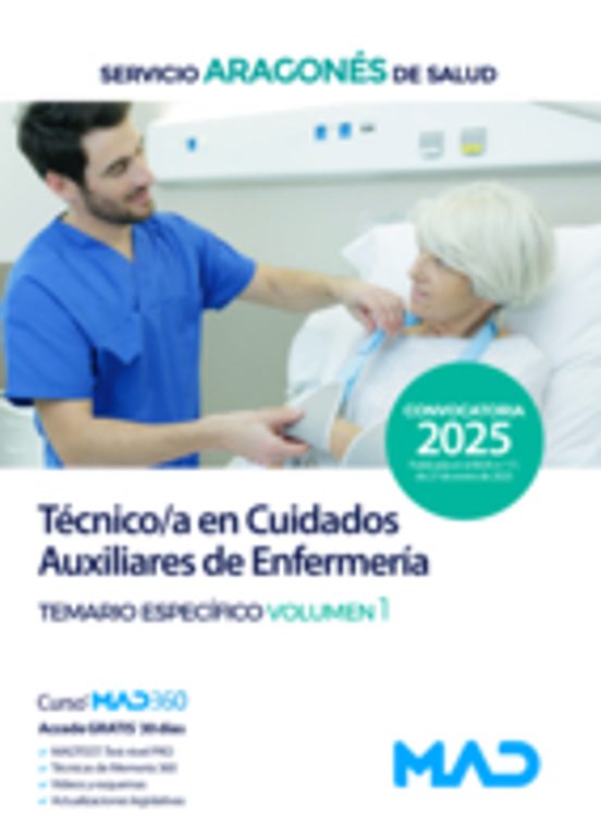 Técnico/a En Cuidados Auxiliares De Enfermería Temario Materia Específ