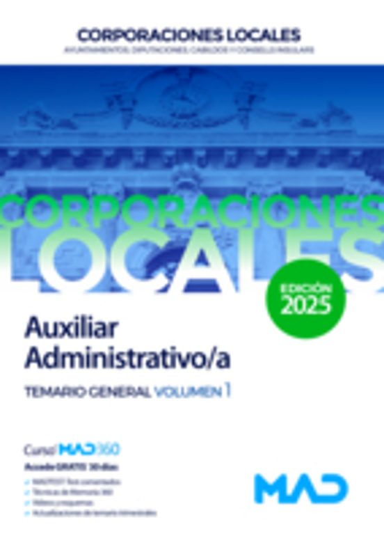 Auxiliar Administrativo/a De Ayuntamientos Diputaciones Y Otras Corpor