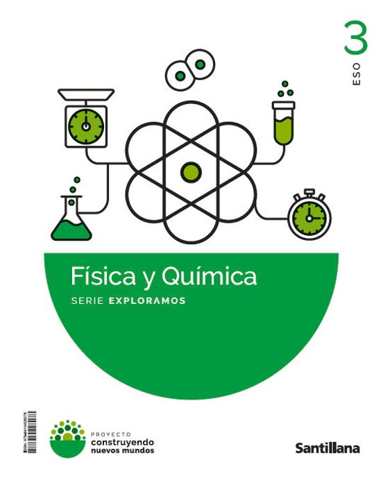 Portada de Física y Química 3º ESO Volumen 2 Exploramos