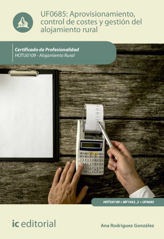 Hotu0109 Aprovisionamiento Control De Costes Y Gestión Del Al