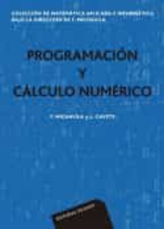 Programacion Y Calculo Numerico
