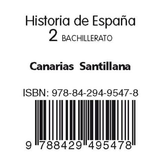 Historia De España + Historia Canarias 2bto Ed 2009