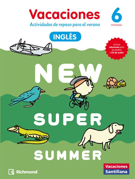 New Super Summer 6º Educacion Primaria Sb+cd