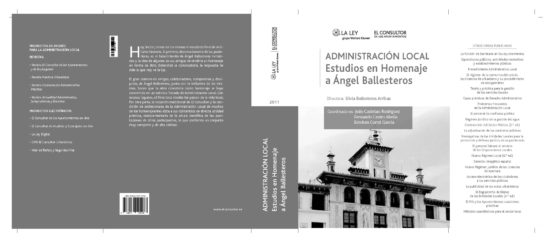 Administracion Local: Estudios En Homenaje A Angel Ballesteros