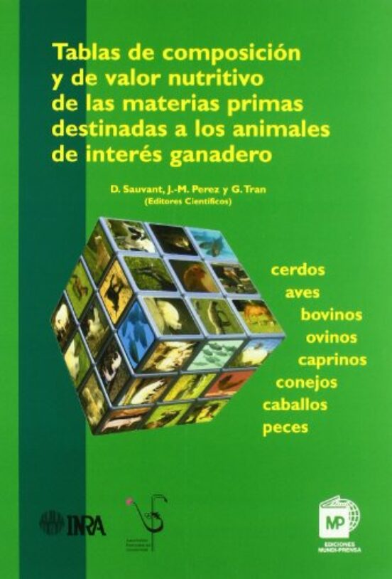 Tablas De Composicion Y De Valor Nutritivo De Materias Primas Des Tina