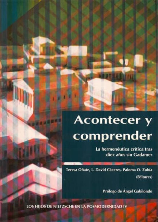 Portada de Acontecer y Comprender
