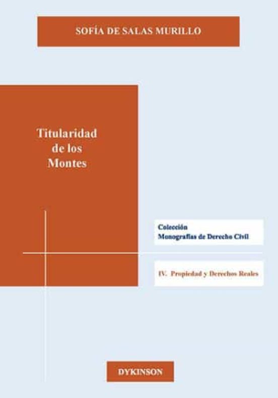 Titularidad De Los Montes