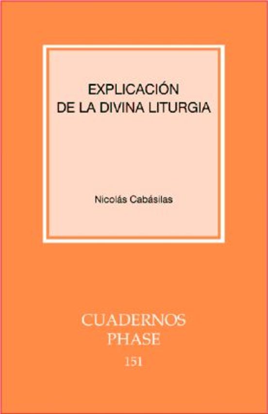 Explicación De La Divina Liturgia