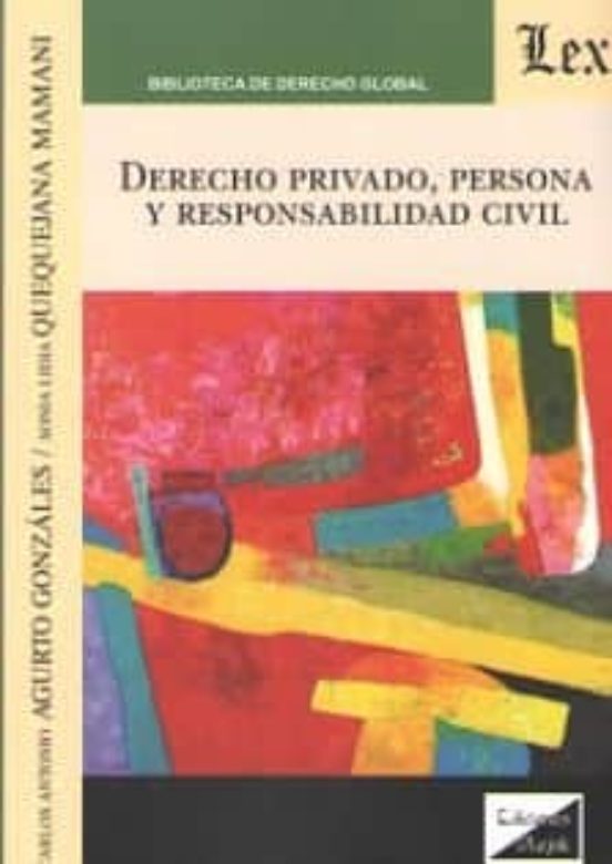 Derecho Privado Persona Y Responsabilidad Civil