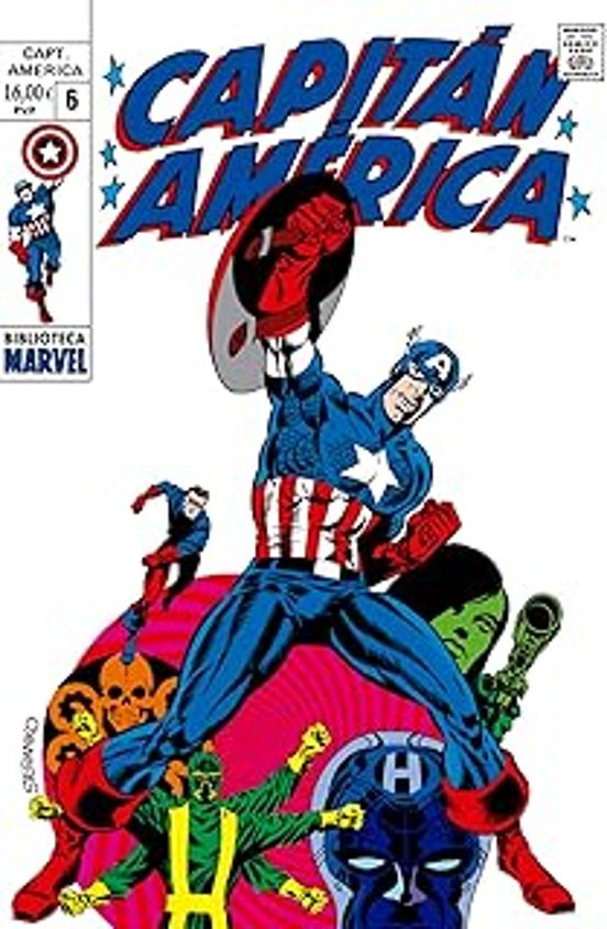 Biblioteca Marvel Capitán América 6 Bm 114